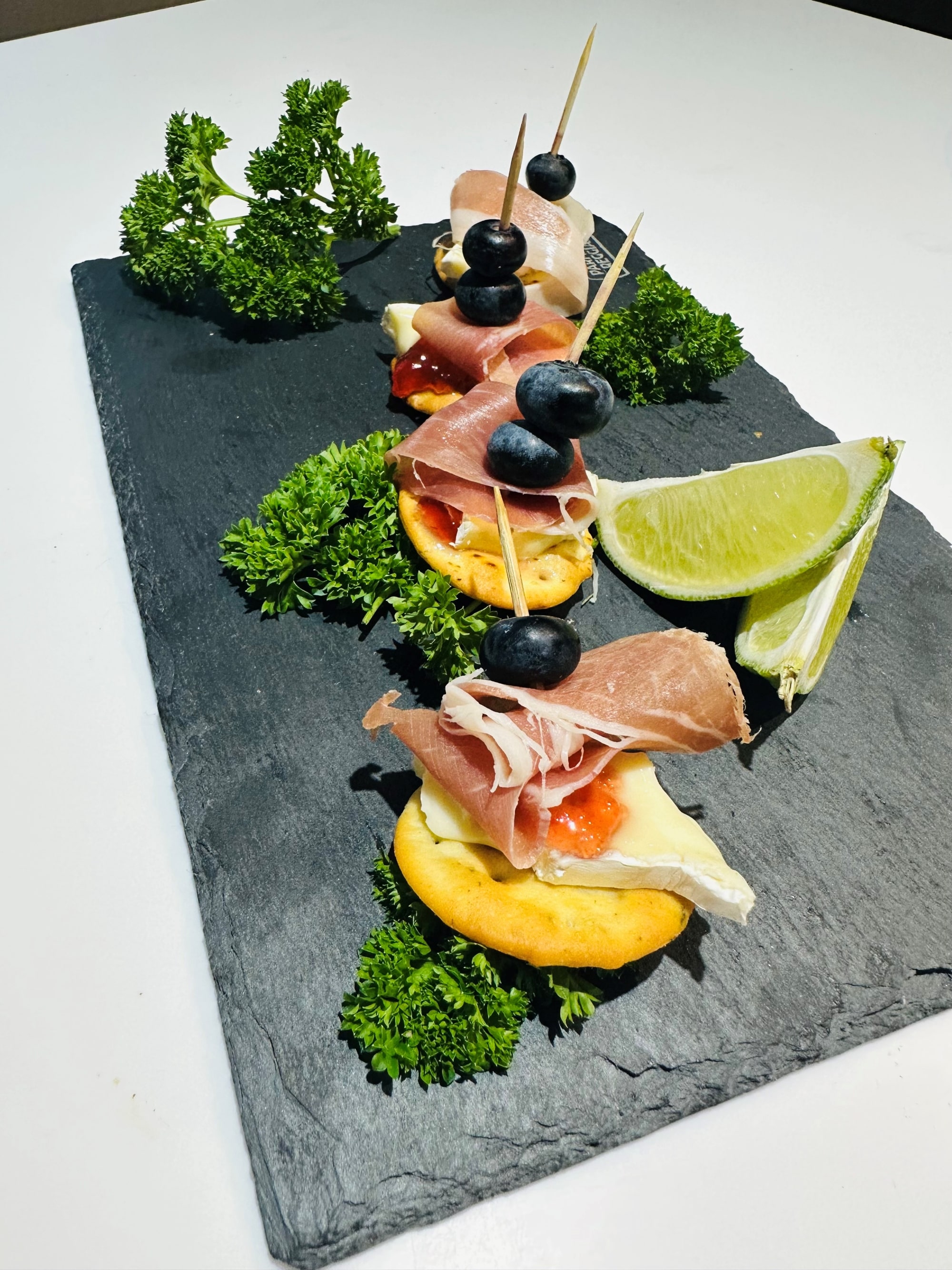 Brie and Fig Prosciutto Toast